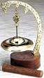 Seven-Metal Meditation Gong-8.5"H #BW639