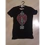 Too Fast Brand T-Shirt KEYHEART black Too Fast Brand