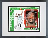 Shaquille ONeal Boston Celtics - NBA Framed and Matted Photo - 2010-11 Studio Plus - 16x20 Photo