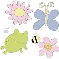 Cuttlebug Diecut Tool Kit - Garden Creatures (2x2")