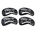 Mintbon 24Styles Eyebrow Grooming Stencil Kit Template Shaping Shaper DIY Tools