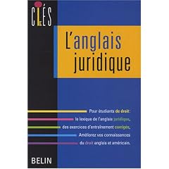 L'anglais juridique