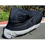 Light Weight Motorcycle cover (L). Fits up to 84 length sport bike, dirt bike, small... by Formosa Covers