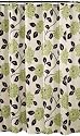 m.style Magnificent Shower Curtain, Kiwi