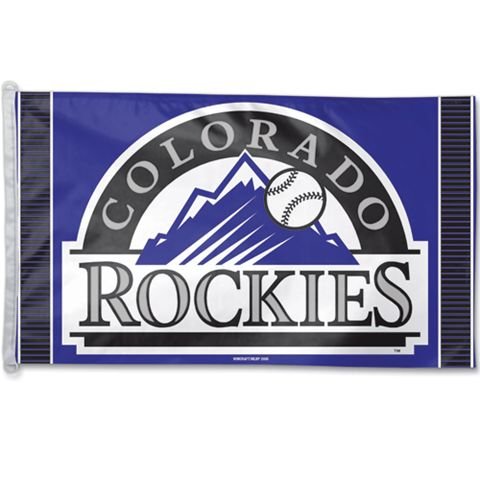 Colorado Rockies 3' X 5' Flag