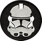 3 Star Wars Lucas Film Movie White Storm Trooper Patch