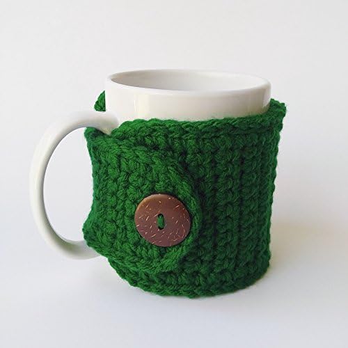 Coffee Mug Cozy Dark Green