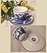Blue Willow Ceramic Tea Cup & Saucer