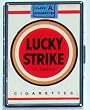 Retro Hand Made LUCKY STRIKE Billfold / ID Holder Cigarette Case