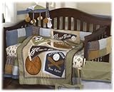 IMAGE OF Sports Fan 6-Piece Baby Crib Bedding Set