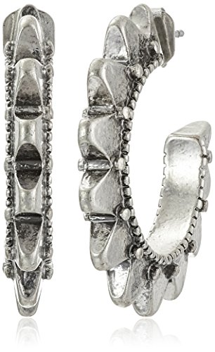 Lucky Brand Silver Spike Earrings