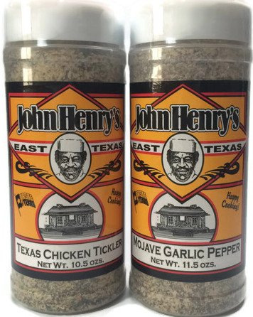 John Henry's Rubs Variety Two Pack - Mojave Garlic and Texas Chicken Tickler