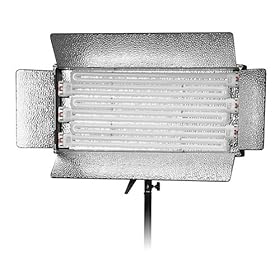 Fotodiox FX-T-556-Slim Fotodiox Pro Premium Grade, 3-Bank (6-Bulb) Fluorescent Light Fixture for Studio Photography and Video Production, Includes 4x 55w Osram Dulux L 954 Bulb with Color Temperature 5400K, Ra>90, LM=4000/bulb - Black