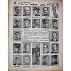 1915 WW1 Helden Goldsmid Atkin Hepburn Gore Whitaker