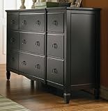 Universal Furniture Summer Hill Nine Drawer Dresser, Midnight