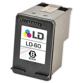 HP 60 Black Remanufactured CC640WN Inkjet Cartridge by LD Products