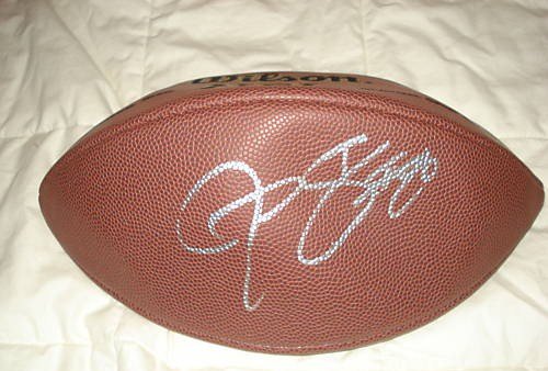 JONATHAN STEWART SIGNED AUTOGRAPHED FOOTBALL CAROLINA PANTHERS W/ HOLOGRAM + COA
