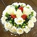【送料無料】クリスマス イチゴのフラワーケーキ(５号)誕生日、結婚記念日、クリスマス、発表会、お見舞いに贈るフラワーギフト