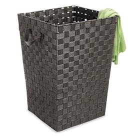 Polypropylene Strap Hamper in Espresso