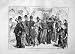 1869 Scene Night Charges Court Police Street People