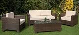 Cambridge Range Brown All weather Rattan
