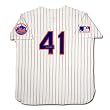 New York Mets Tom Seaver Autographed Mitchell & Ness "1969 Model" Home/White Jersey (UDA)