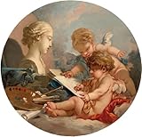 Picture Boucher Cupids Wooden Jigsaw Puzzle