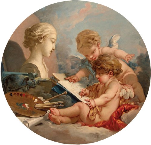 Boucher Cupids Wooden Jigsaw Puzzle