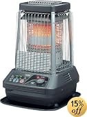 ダイニチ 業務用ブルーヒーター メタリックグレー FM-182N-H
