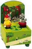 Musicbox World 43764 Little Red Riding Hood and The Wolf Playing Who's Afraid Of The Big Bad Wolf