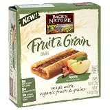Back to Nature Fruit & Grain Bars, Apple, 5-Count Bars (Pack of 10)