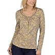 Merona&reg; Women's Long Sleeve Pleat Top w/Twill Tape - Yellow Print