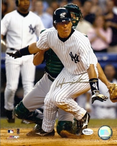 Hideki Matsui Autographed/Hand Signed New York Yankees 8x10 Photo - 2009 World Series MVP