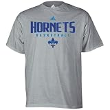 NBA adidas New Orleans Hornets Ash Absolute T-shirt