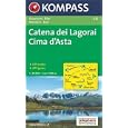 626: Catena Dei Lagorai - Cima D'Asta 1:25, 000 by 