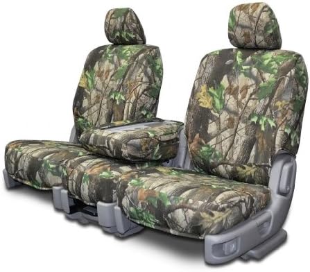 Custom Fit Seat Cover For Ford F-150 Low Back Seat Realtree Hardwoods Green Camo