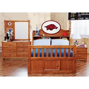 University of Arkansas Creekside Full Captain's Bedroom