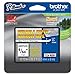 Brother Non-Laminated 9/64 Inch Tape in Retail Packaging, Black on White (TZeN201)