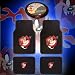 5 Pieces Looney Tunes TAZ Car Accessories Set with Steering Wheel Cover and the Latest Design Floor Mats Set