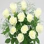 1 Doz. White Roses 2038