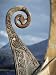 Detail of the Replica of a 9th Century Ad Viking Ship, Oseberg, Norway, Scandinavia, Europe Art Photographic Poster Print by David Lomax, 9x12