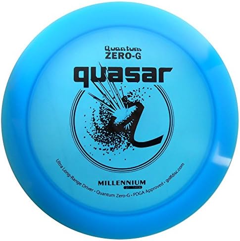 Millennium Quantum Zero-G Quasar Driver Golf Disc [Colors may vary] - 130-139g