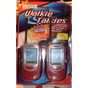 KIDS TOY WALKIE TALKIES SET OF 2- COLOR SENT AT RANDOM