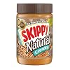 Skippy Peanut Butter, Natural Creamy, 15-Ounce Jars (Pack of 6)