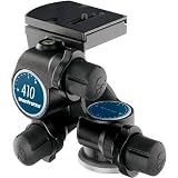 Bogen - Manfrotto 3275 / 410 Compact Geared Head with Quick Release - Supports 11.1 lbs