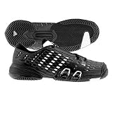 Men's Adidas Clima Cool Genius Tennis Shoe - Black/White/Black