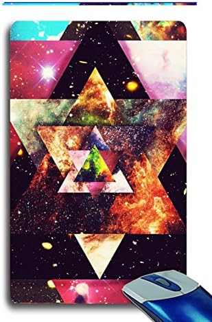 AAA-Customized Rectangle Non-Slip Rubber Mousepad Gaming Mouse Pad Twin Star of David Star Tetrahedron Merkaba August 25th Peace Portal via MysticMamma