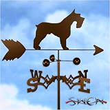 Outdoor Living : SCHNAUZER Dog Weathervane