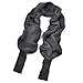 Foxnovo Fashion Korean Style Autumn Winter Unisex Knitted Scarf Cape Shawl with Sleeves (Dark Grey)