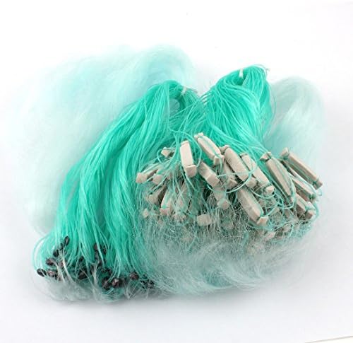 Fishing Gill Net Gillnetting 22mx1.35m Length 4cmx4cm Mesh Green